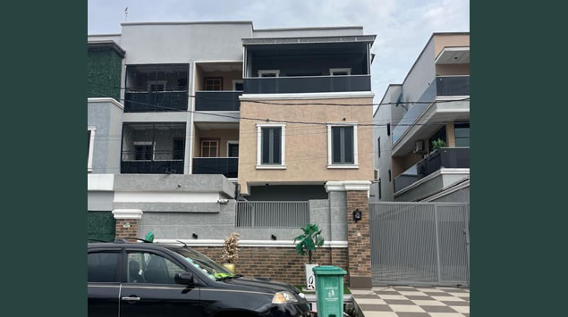 4 bedroom Semi detached house at omole phase 1 with BQ-1